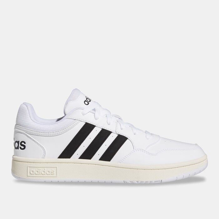 adidas Men's Hoops 3.0 Classic Vintage Low Shoes White adidas Men's Hoops 3.0 Classic Vintage Low Shoes White image number 0