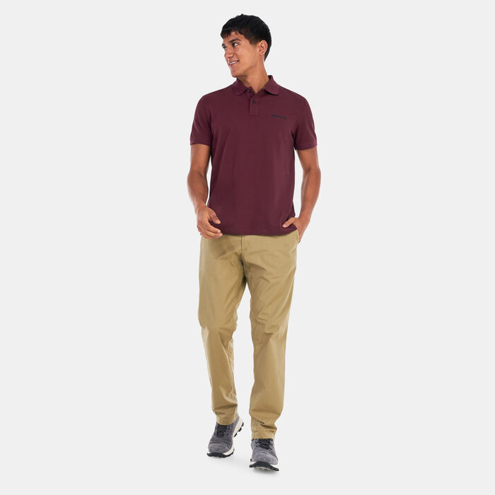 Timberland Men's Small Logo Polo Shirt Red Timberland Men's Small Logo Polo Shirt Red image number 2