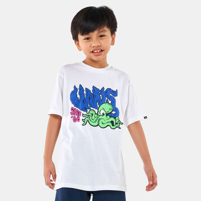 Vans Kids' Octovans T-Shirt White image number 0