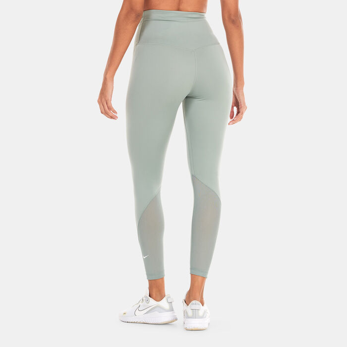 Nike Women's One High-Waisted Leggings Grey Nike Women's One High-Waisted Leggings Grey image number 1