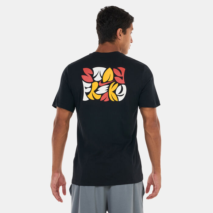 Nike Men's Giannis Dri-FIT Basketball T-Shirt Black Nike Men's Giannis Dri-FIT Basketball T-Shirt Black image number 1