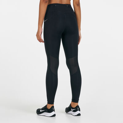 Nike Women's Epic Fast Mid-Rise Running Leggings Black