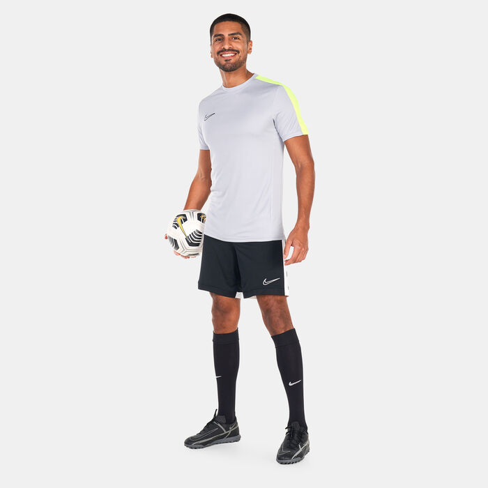 Nike Men's Academy Dri-FIT Global Football T-Shirt Grey Nike Men's Academy Dri-FIT Global Football T-Shirt Grey image number 2