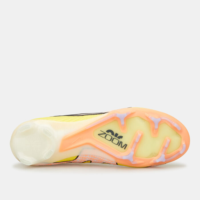 Nike Men's Zoom Mercurial Superfly 9 Elite Firm-Ground Football Shoe yellow image number 3