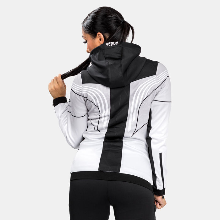 Venum Women's x UFC Authentic Fight Night 2.0 Walkout Hoodie White Venum Women's x UFC Authentic Fight Night 2.0 Walkout Hoodie White image number 1