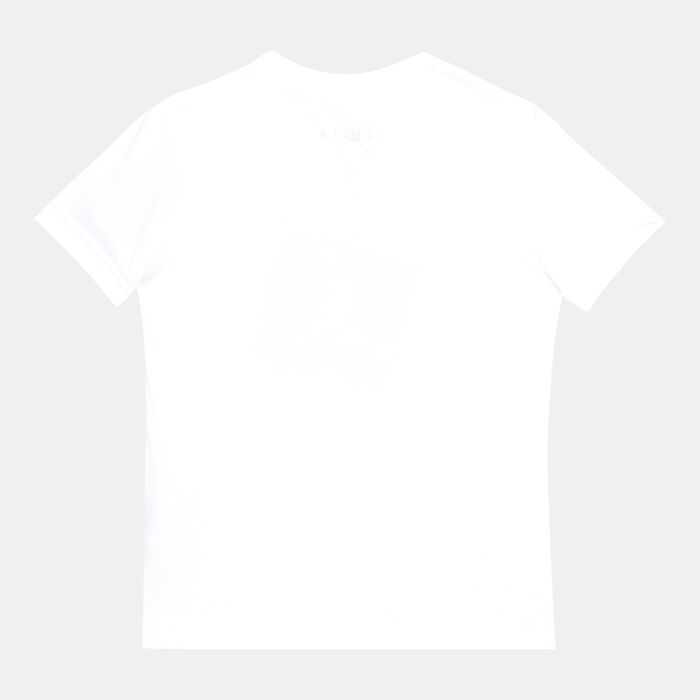 Nike Kids' Faded Flight T-Shirt White Nike Kids' Faded Flight T-Shirt White image number 1