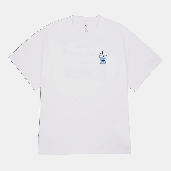 Converse Men's Graphic Tea T-Shirt White Converse Men's Graphic Tea T-Shirt White image number 0