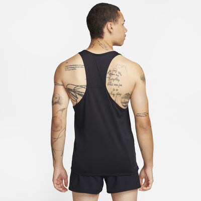 Nike Men's Fast Dri-FIT Running Vest Black Nike Men's Fast Dri-FIT Running Vest Black