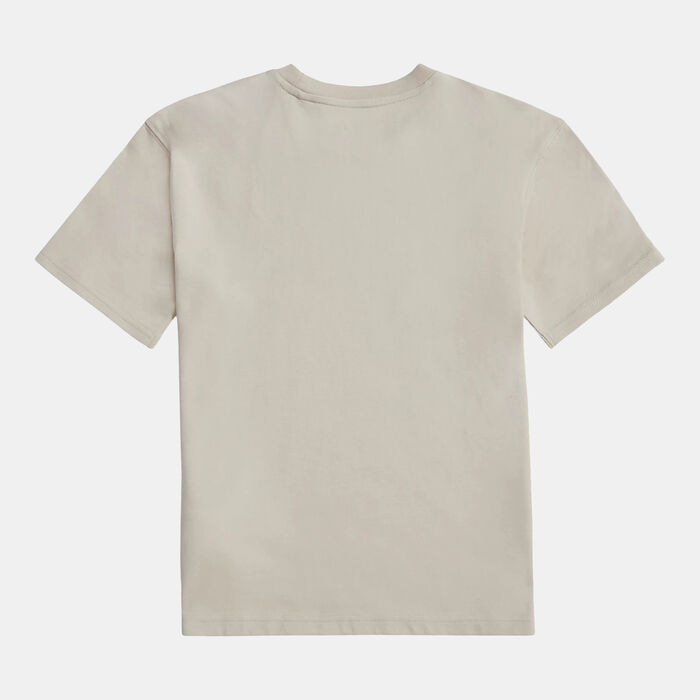 New Balance Kids' Small Logo Zip Hoodie Beige image number 1