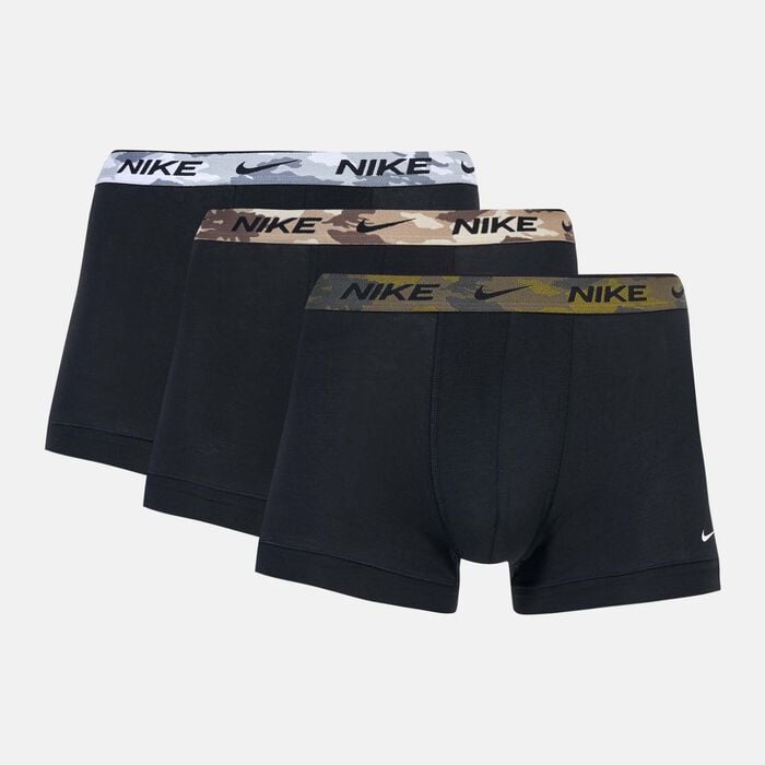 Nike Men's Trunk Briefs (3 Pack) Black Nike Men's Trunk Briefs (3 Pack) Black image number 0