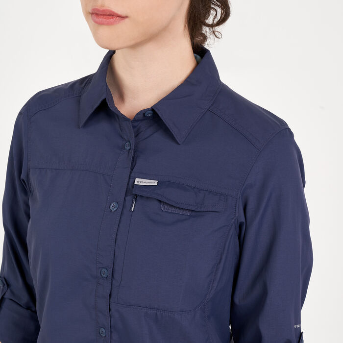 Columbia Women's Silver Ridge™ 2.0 Multi Plaid Shirt Blue Columbia Women's Silver Ridge™ 2.0 Multi Plaid Shirt Blue image number 3