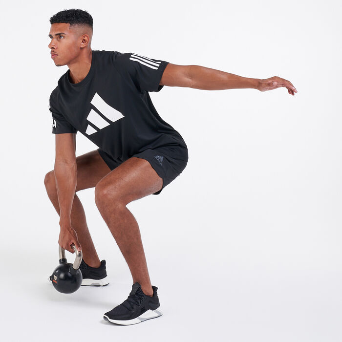 adidas Men's FreeLift T-Shirt Black image number 2