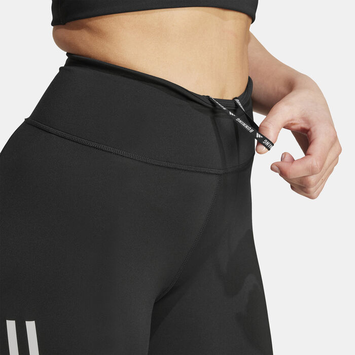 adidas Women's Own The Run 3/4 Leggings Black adidas Women's Own The Run 3/4 Leggings Black image number 3