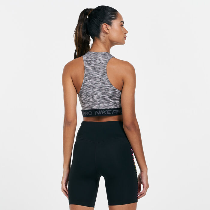 Nike Women's Pro Space-Dye Tank Top Black image number 1