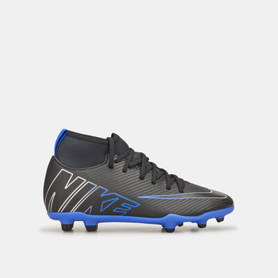 Nike Kids' Mercurial Superfly 9 Club Multi-Ground High-Top Football Shoes (Younger and Older Kids) Black