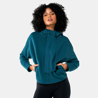Reebok Women's Thermowarm + Graphene Jacket Green