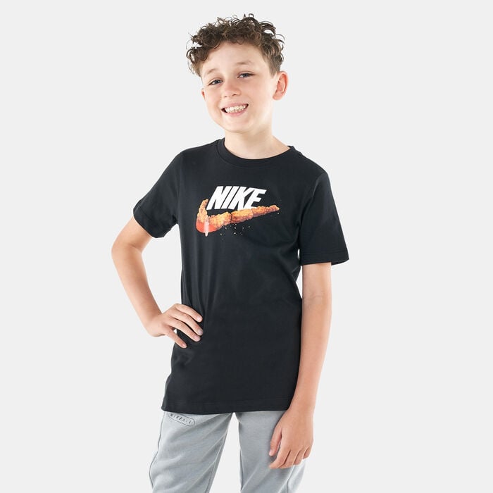 Nike Kids' Sportswear Takedown T-Shirt (Older Kids) Black Nike Kids' Sportswear Takedown T-Shirt (Older Kids) Black image number 0