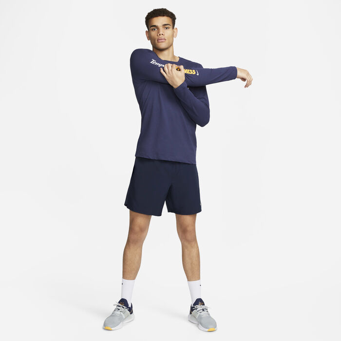 Nike Men's Dri-FIT Challenger 2-In-1 Shorts Blue Nike Men's Dri-FIT Challenger 2-In-1 Shorts Blue image number 7