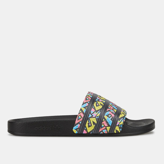adidas Originals Men's Adilette Slides Black image number 1