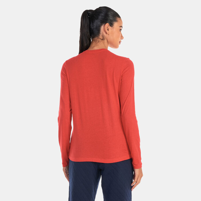 Columbia Women's Trek™ Long Sleeve T-Shirt Red image number 1