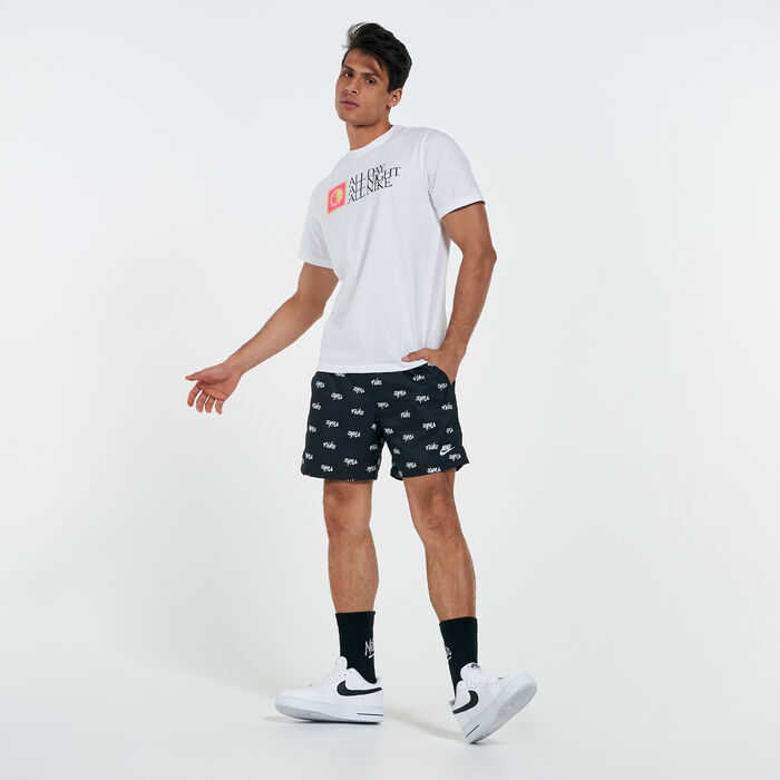 Nike Men's Sportswear Flow Shorts Black image number 2