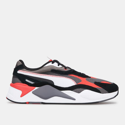 PUMA Men's RS-X³ Twill AirMesh Shoe Grey PUMA Men's RS-X³ Twill AirMesh Shoe Grey