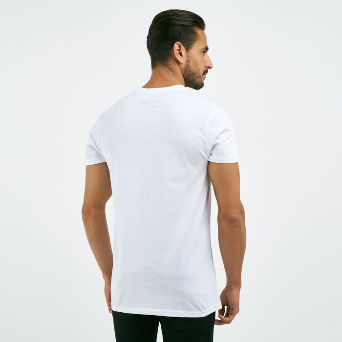Vans Men's Off The Wall T-Shirt White image number 1