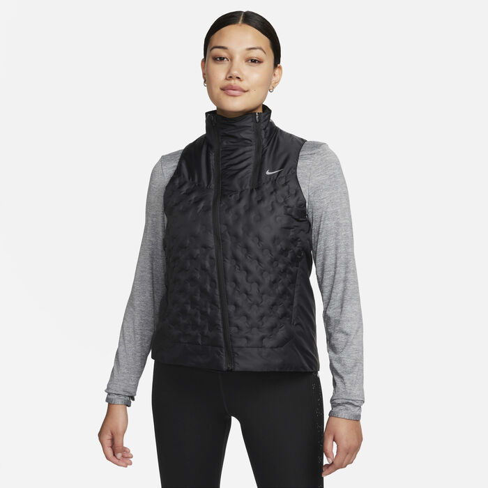 Nike Women's Therma-FIT ADV Repel AeroLoft Running Gilet Black Nike Women's Therma-FIT ADV Repel AeroLoft Running Gilet Black image number 0