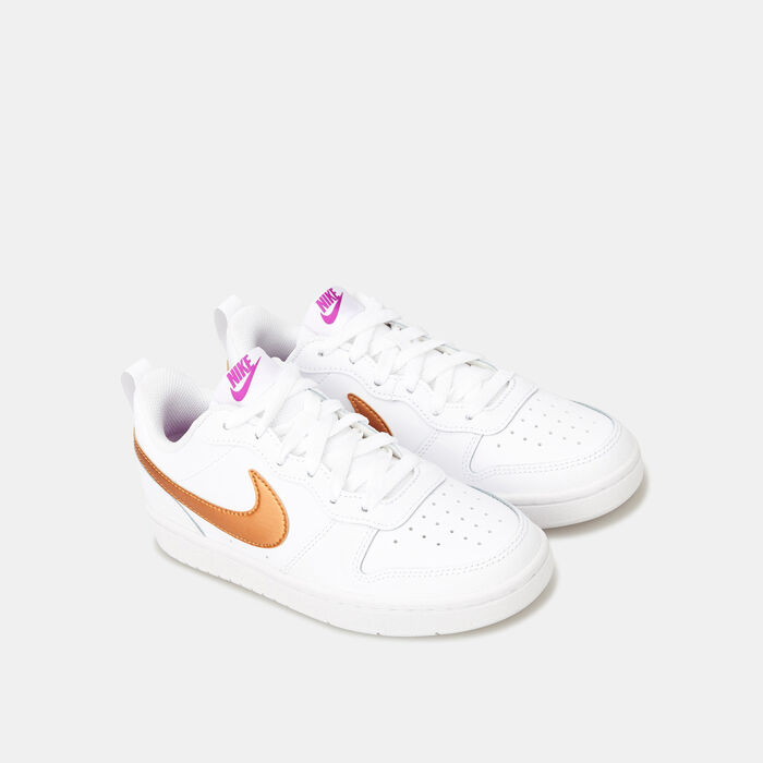 Nike Kids' Court Borough Low 2 SE Shoe (Older Kids) White Nike Kids' Court Borough Low 2 SE Shoe (Older Kids) White image number 1