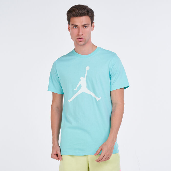 Nike Men's Jumpman Crew T-Shirt Green Nike Men's Jumpman Crew T-Shirt Green image number 0