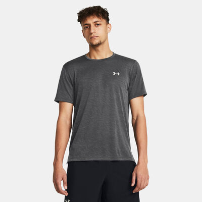 Under Armour Men's Launch Camo Running T-Shirt Grey