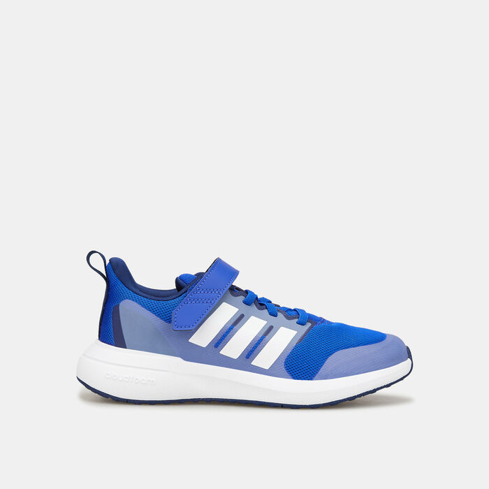 adidas Kids' FortaRun 2.0 Cloudfoam Velcro Shoes Blue adidas Kids' FortaRun 2.0 Cloudfoam Velcro Shoes Blue image number 0