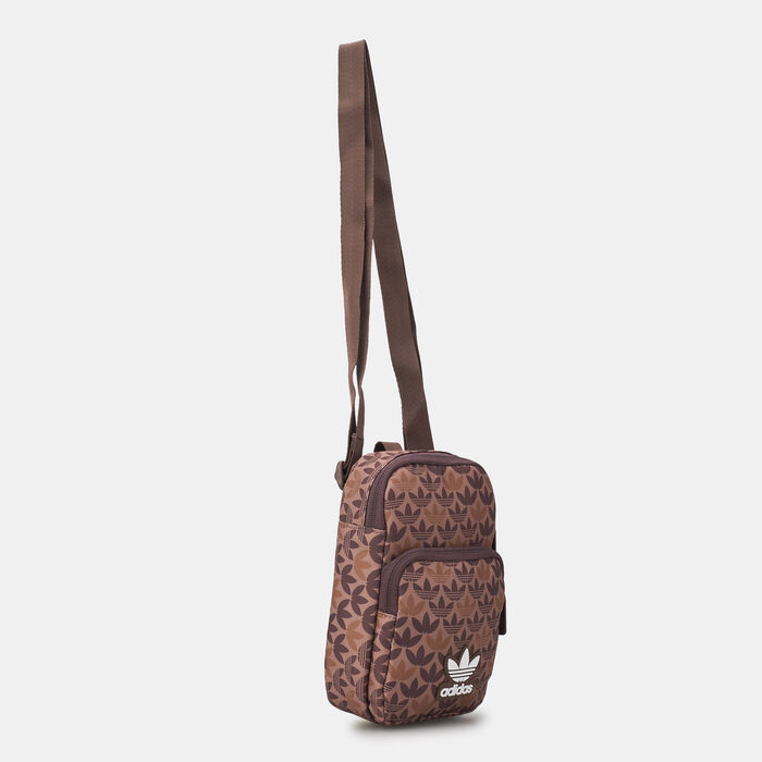 adidas Originals Men's Monogram Festival Crossbody Bag Brown adidas Originals Men's Monogram Festival Crossbody Bag Brown image number 2