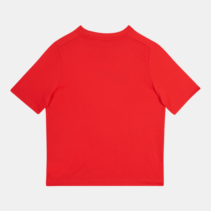Nike Kids' Dri-FIT Multi Graphic Training Top Red Nike Kids' Dri-FIT Multi Graphic Training Top Red image number 1