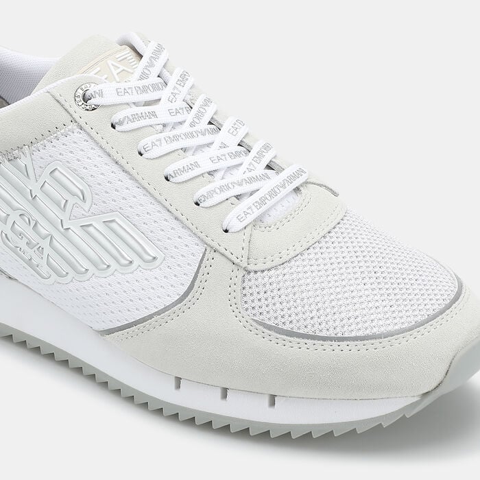 EA7 Emporio Armani Women's Logo Patch Low-Top Shoe White EA7 Emporio Armani Women's Logo Patch Low-Top Shoe White image number 4