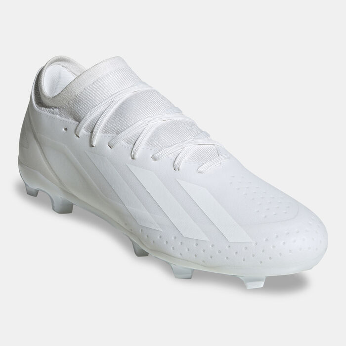 adidas X CRAZYFAST.3 Firm Ground Football Shoe White adidas X CRAZYFAST.3 Firm Ground Football Shoe White image number 1
