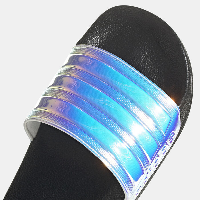 adidas Men's Adilette Shower Slides Black adidas Men's Adilette Shower Slides Black image number 4