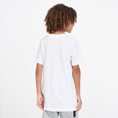 Nike Kids' Sportswear Air T-Shirt (Older Kids) White Nike Kids' Sportswear Air T-Shirt (Older Kids) White
