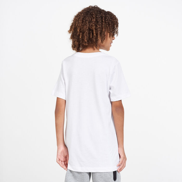 Nike Kids' Sportswear Air T-Shirt (Older Kids) White Nike Kids' Sportswear Air T-Shirt (Older Kids) White image number 1