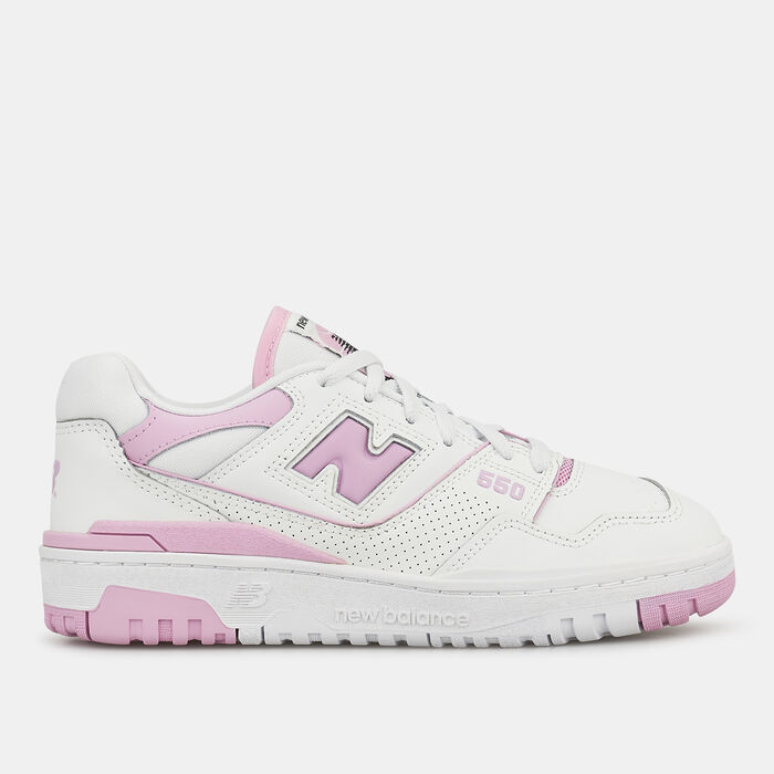 New Balance Women's BB550 Shoe White image number 0