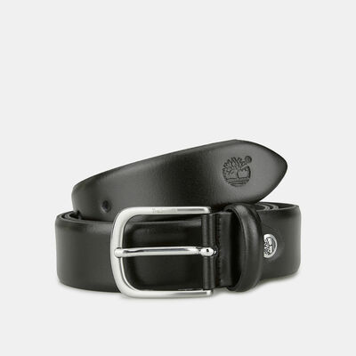 Timberland Men's Leather Belt Black Timberland Men's Leather Belt Black