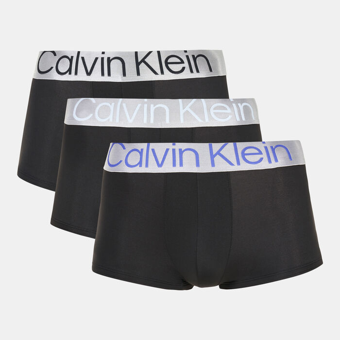 Calvin Klein Men's Metallic Logo Boxers (3 Pack) Multi Calvin Klein Men's Metallic Logo Boxers (3 Pack) Multi image number 0