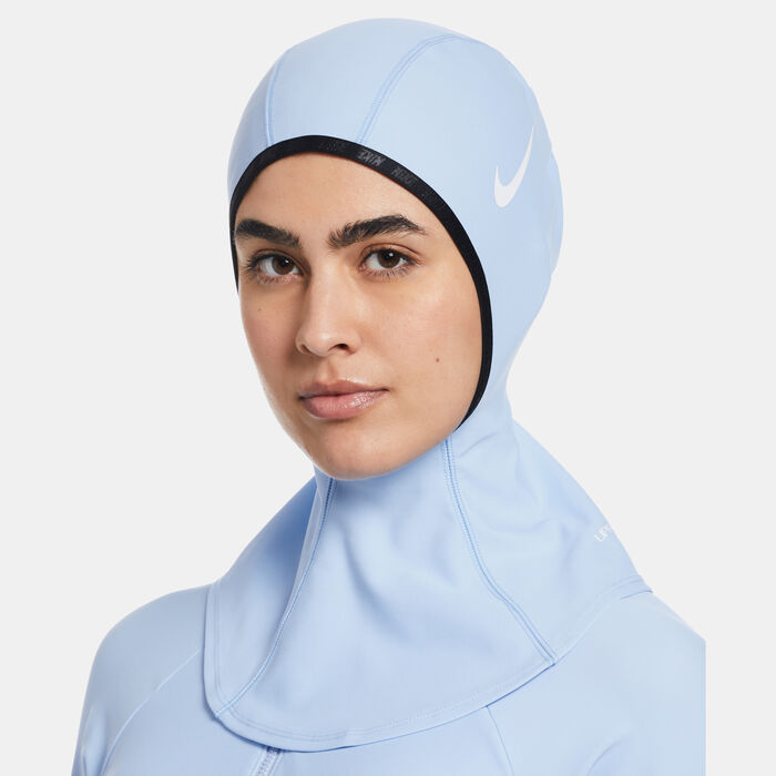 Nike Swim Women's Victory One Swimming Hijab Blue Nike Swim Women's Victory One Swimming Hijab Blue image number 0