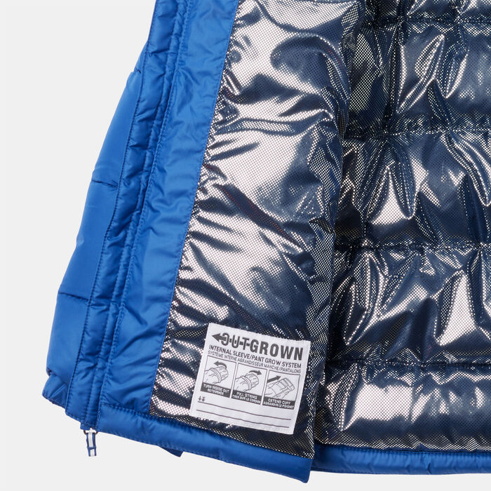 Columbia Kids' Pike Lake II Hooded Puffer Jacket (Younger and Older Kids) Blue image number 2