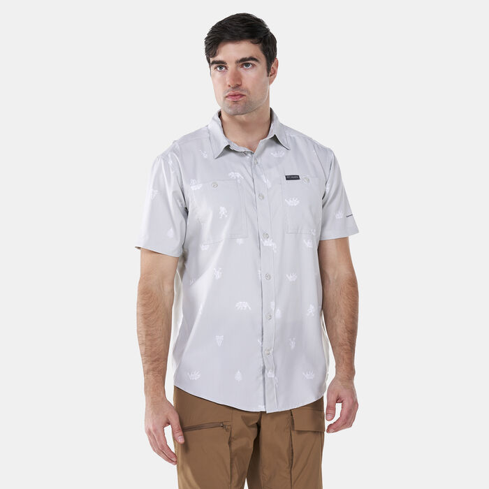 Columbia Men's Utilizer™ Printed Woven Shirt Grey image number 0