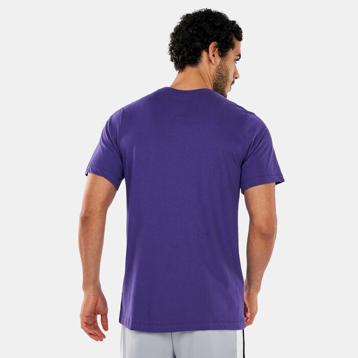 Nike Men's Los Angeles Lakers Dri-FIT NBA Logo T-Shirt Nike Men's Los Angeles Lakers Dri-FIT NBA Logo T-Shirt image number 1