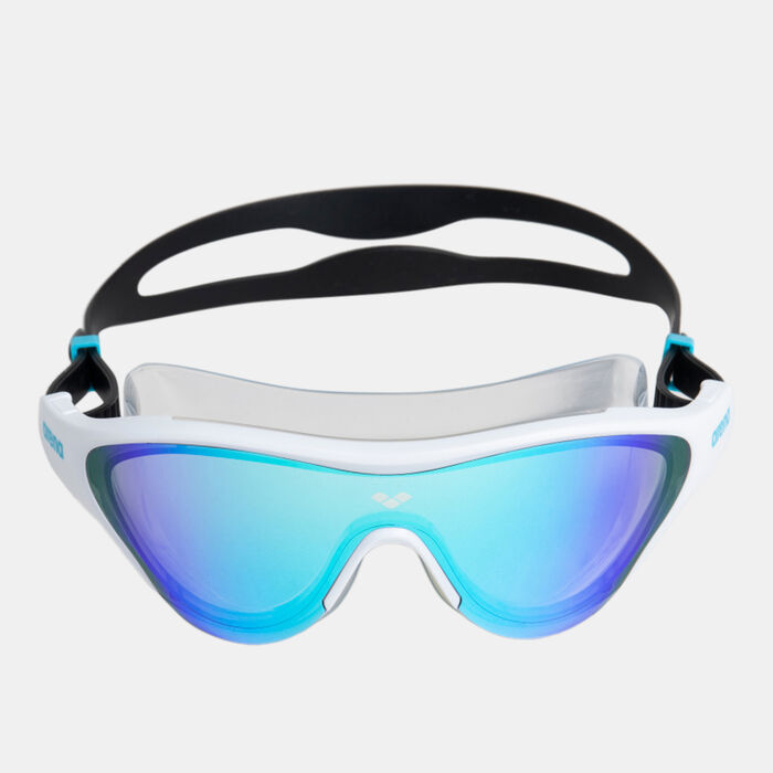 Arena The One Mask Mirror Swimming Goggles Blue Arena The One Mask Mirror Swimming Goggles Blue image number 0