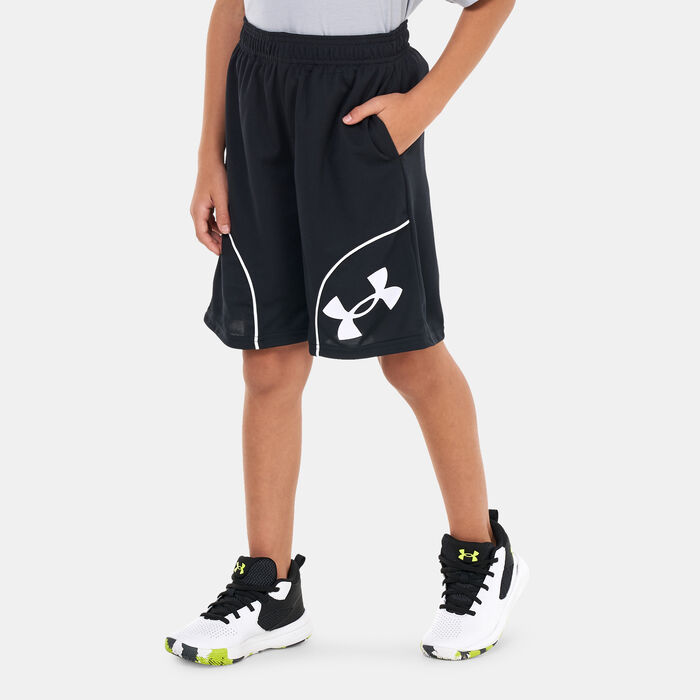 Under Armour Kids' UA Perimeter Shorts Black image number 0