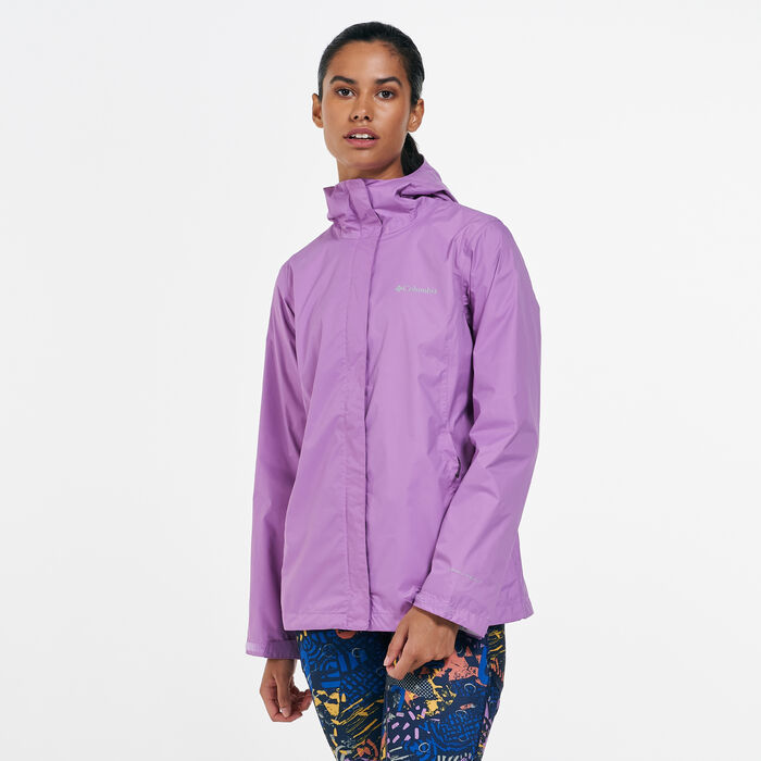 Columbia Women’s Arcadia™ II Rain Jacket Pink image number 0
