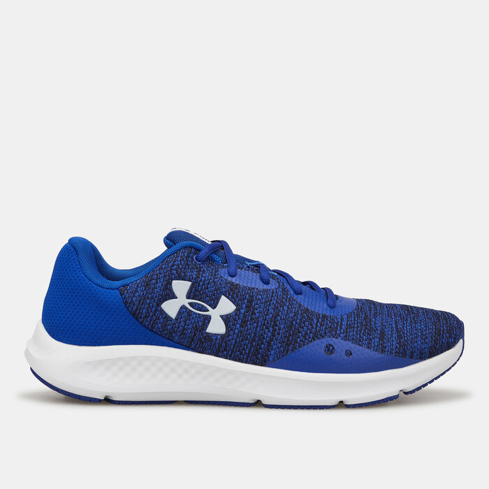 Under Armour Men's UA Charged Pursuit 3 Twist Running Shoe Blue image number 0
